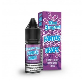 Liquid Fantos 10ml - Grape 3mg #