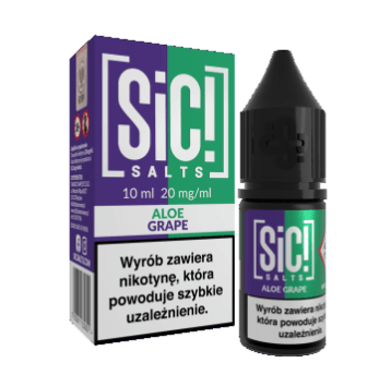 Liquid Sic Salt 10ml - Aloe Grape 20mg #
