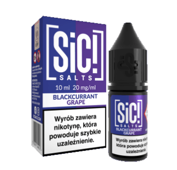 Liquid Sic Salt 10ml - Blackcurrant Grape 20mg #