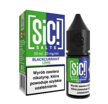 Liquid Sic Salt 10ml - Blackcurrant Lime 20mg #