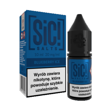 Liquid Sic Salt 10ml - Blueberry Ice 20mg #