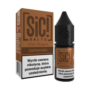 Liquid Sic Salt 10ml - Cappuccino 20mg #