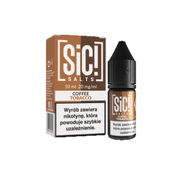 Liquid Sic Salt 10ml - Coffee Tobacco 20mg #