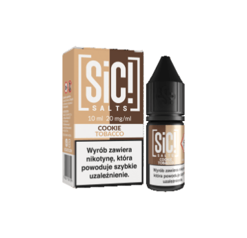 Liquid Sic Salt 10ml - Cookie Tobacco 20mg #