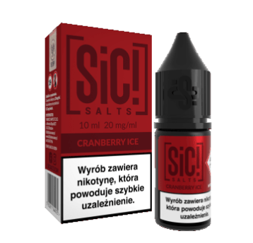 Liquid Sic Salt 10ml - Cranberry Ice 20mg #