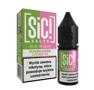 Liquid Sic Salt 10ml - Elderflower Lychee 20mg #