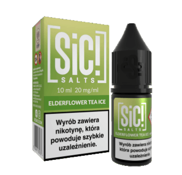 Liquid Sic Salt 10ml - Elderflower Tea Ice 20mg #