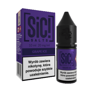 Liquid Sic Salt 10ml - Grape Ice 20mg #