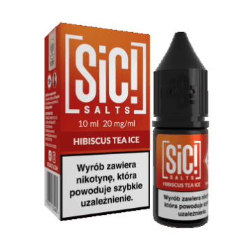 Liquid Sic Salt 10ml - Hibiscus Tea Ice 20mg #