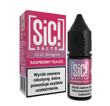 Liquid Sic Salt 10ml - Raspberry Tea Ice 20mg #