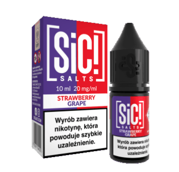 Liquid Sic Salt 10ml - Strawberry Grape 20mg #