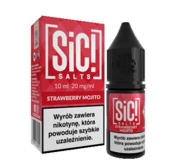Liquid Sic Salt 10ml - Strawberry Mojito 20mg #