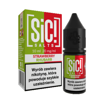 Liquid Sic Salt 10ml - Strawberry Rhubarb 20mg #