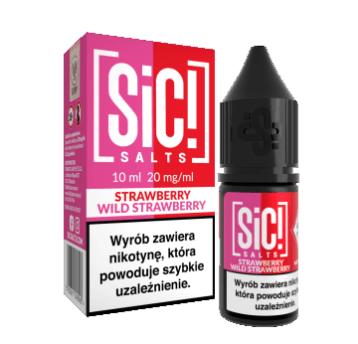 Liquid Sic Salt 10ml - Strawberry Wild Strawberry#