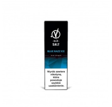 Liquid VBAR Salt 10ml - Blue Razz Ice #