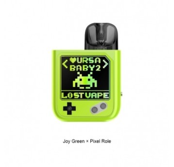 Lost Vape Ursa Baby 2 Pod Joy Green x Pixel Role