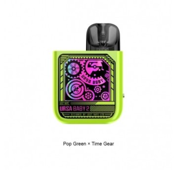 Lost Vape Ursa Baby 2 Pod Pop Green x Time Gear