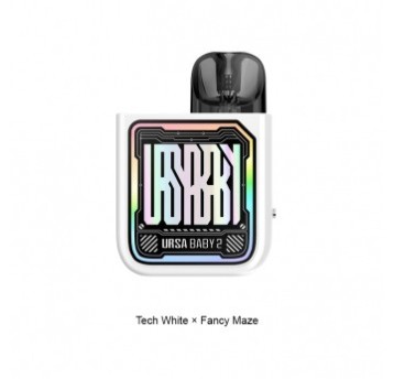 Lost Vape Ursa Baby 2 Pod Tech White x Fancy Maze