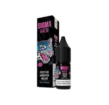 SALT SIGMA 10ml - Mrożona Niebieska Malina #