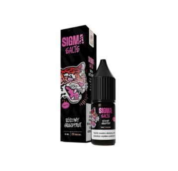 SALT SIGMA 10ml - Różowy Grejpfrut #