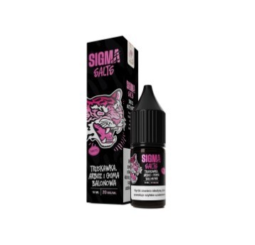 SALT SIGMA 10ml - Truskawka Arbuz Guma Balonowa #