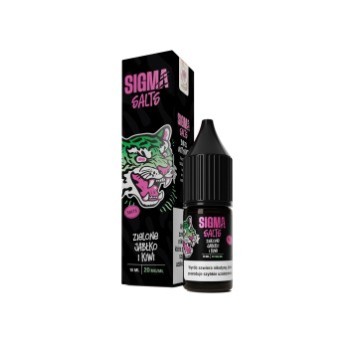 SALT SIGMA 10ml - Zielone Jabłko Kiwi #