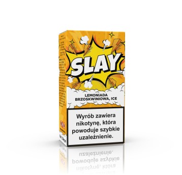 SALT SLAY 10ml - Lemoniada Brzoskwiniowa Ice #