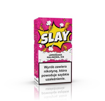 SALT SLAY 10ml - Lemoniada Malinowa Ice #