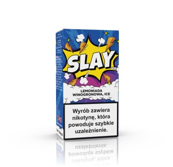 SALT SLAY 10ml - Lemoniada Winogronowa Ice #