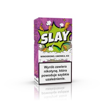 SALT SLAY 10ml - Winogrono Limonka Ice #